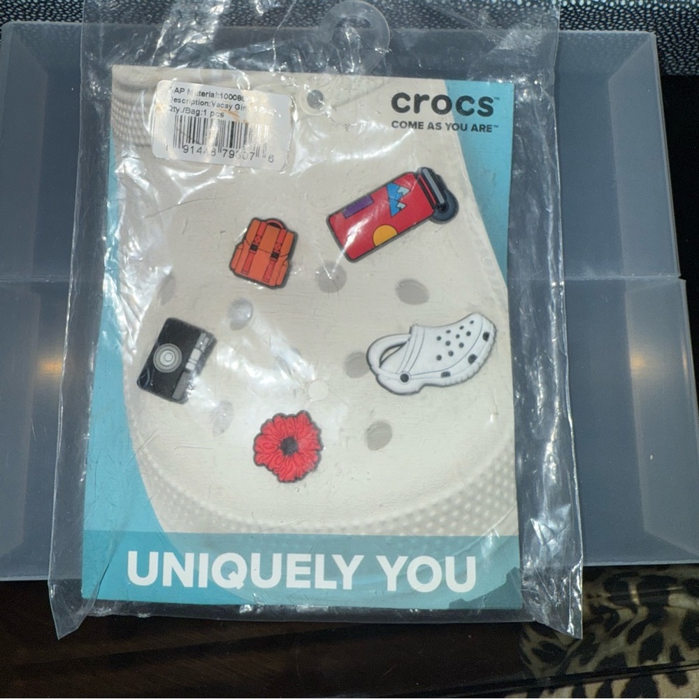Crocs Jibbitz Charm Set - Travel Theme